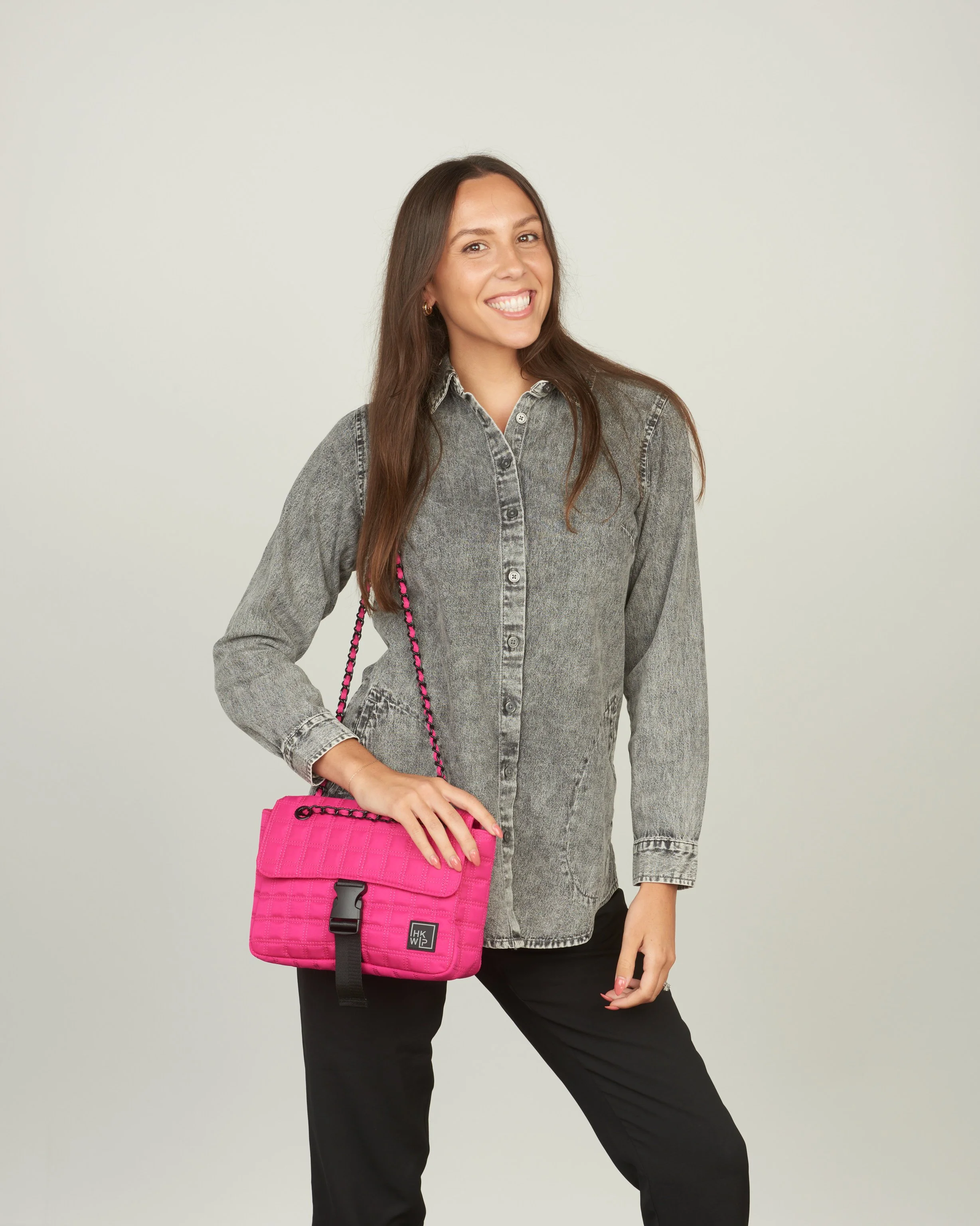 The Quilted Convertible Chain Shoulder Bag — SHOP — IHKWIP